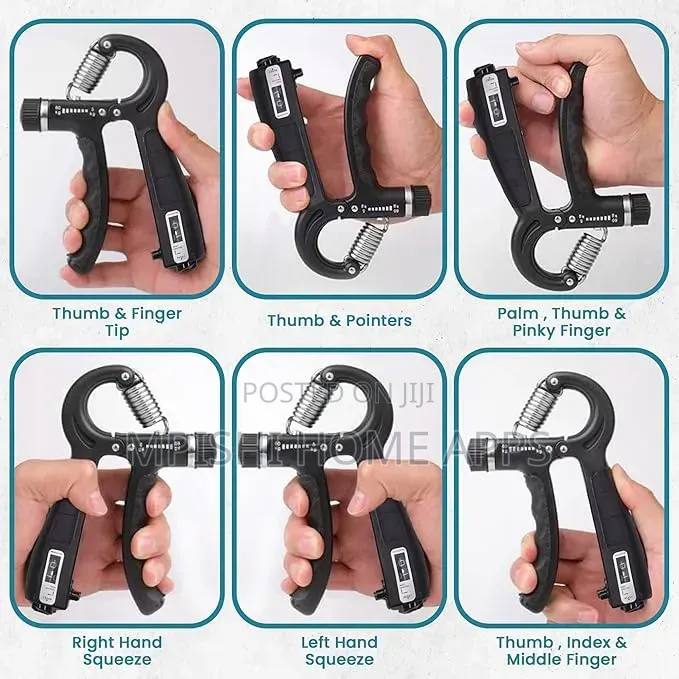5-in-1 Adjustable Hand Grip Strengthener Kit