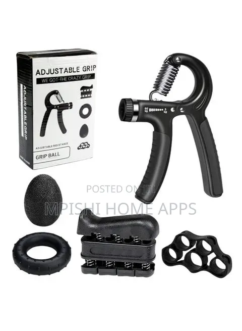 5-in-1 Adjustable Hand Grip Strengthener Kit