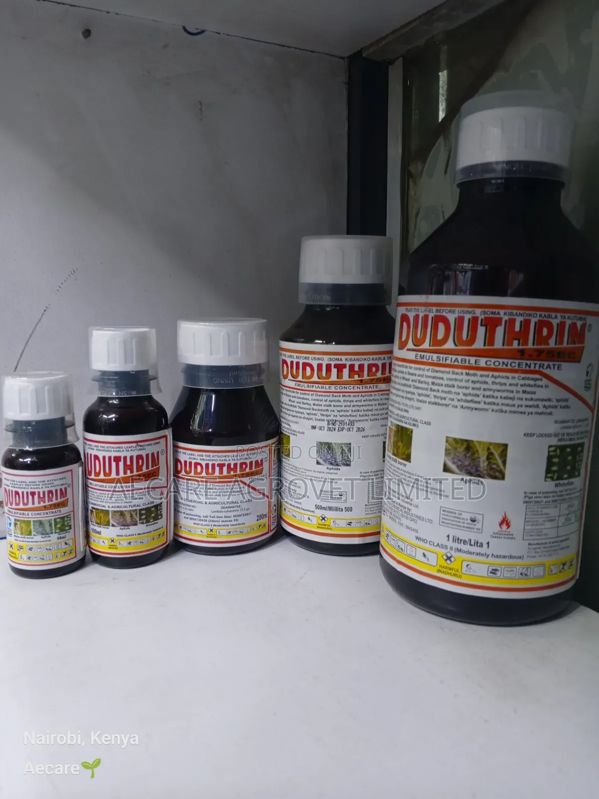 Duduthrin 1.75ec Insecticide 50ml, 100ml, 200ml, 500ml, 1l
