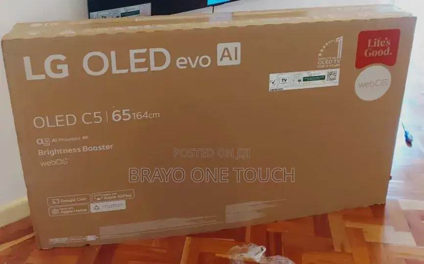 Lg 65 Inch Oled Evo Ai C5 HDR Smart Tv 65c5