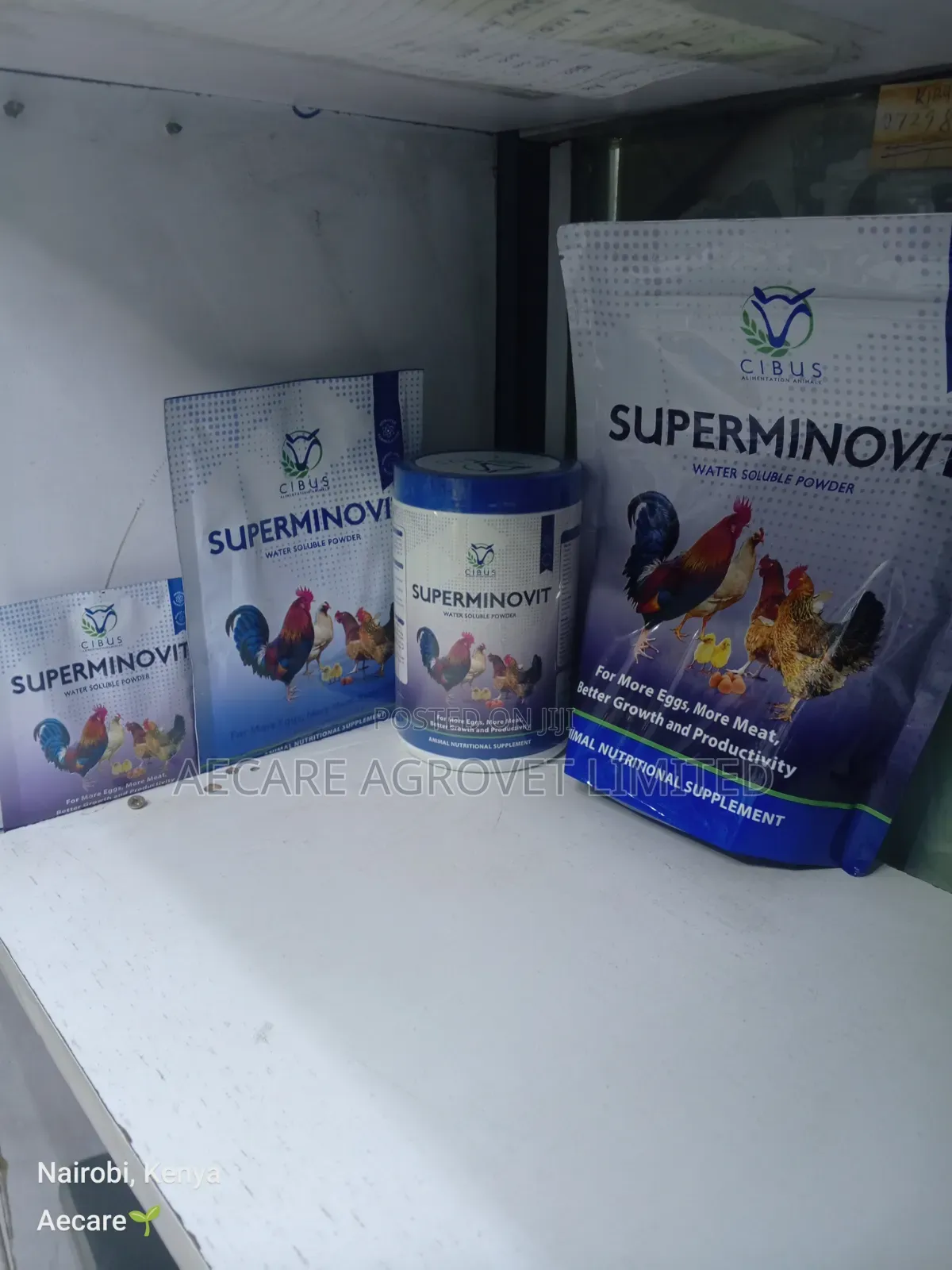 Superminovit Poultry Nutritional Supplement 30g, 100g, 500g, 1kg