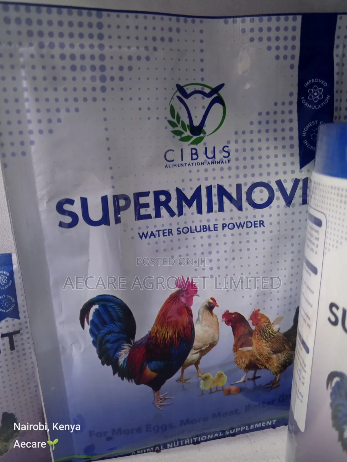 Superminovit Poultry Nutritional Supplement 30g, 100g, 500g, 1kg