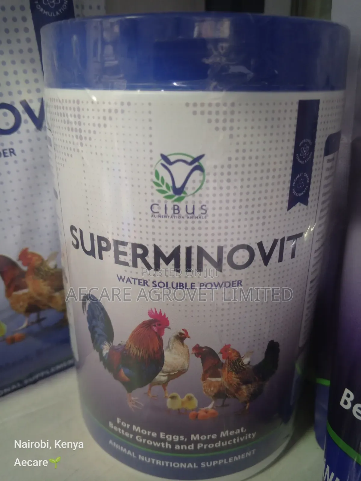 Superminovit Poultry Nutritional Supplement 30g, 100g, 500g, 1kg