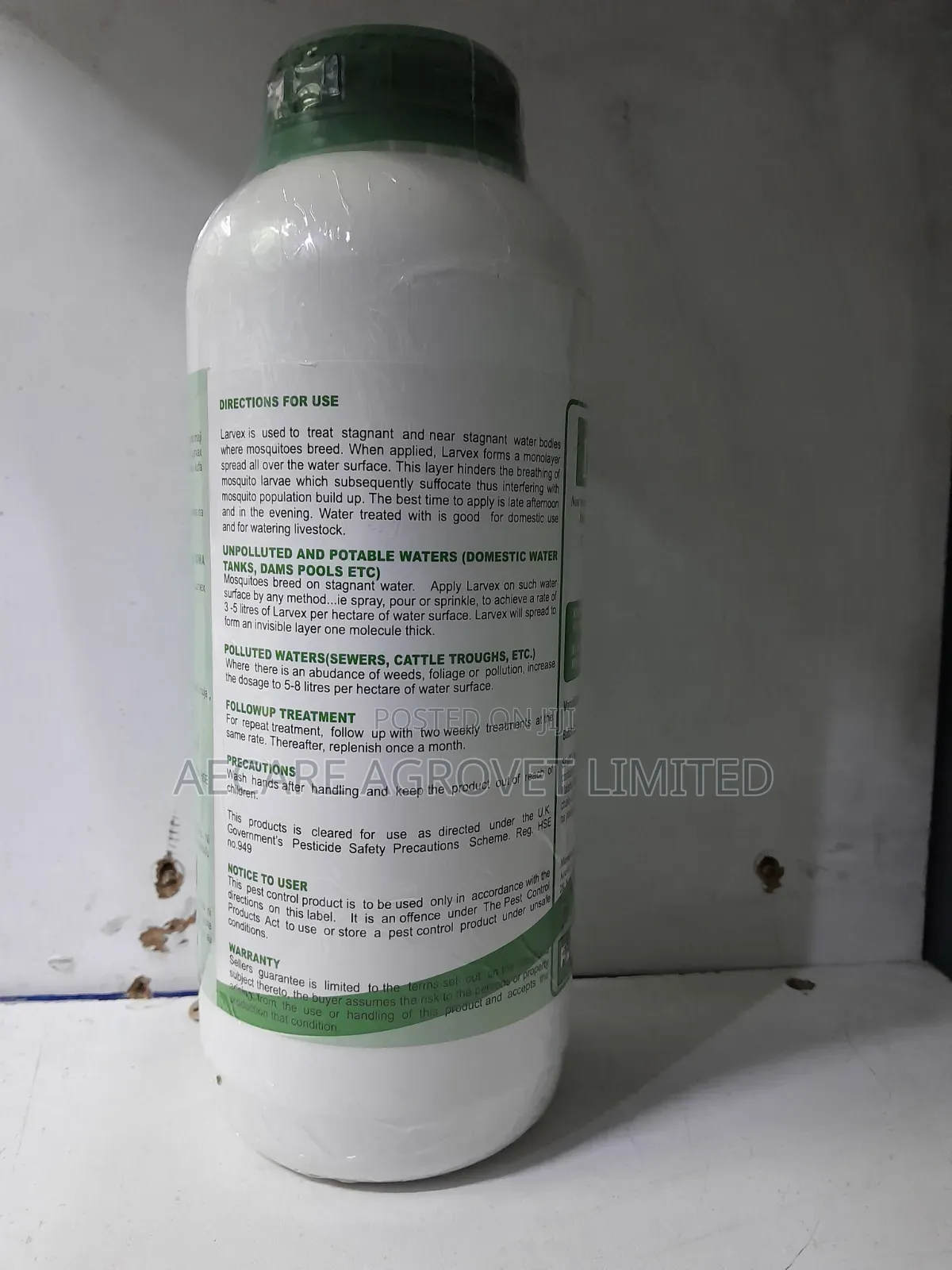 Larvex 100 Insecticide 1litre