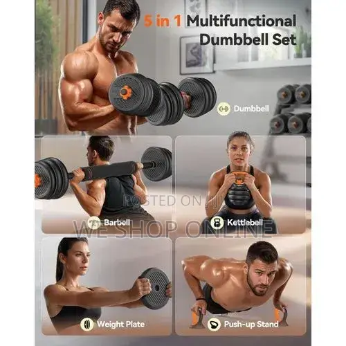 Adjustable Dumbells/Kettlebell 20/30/40kg