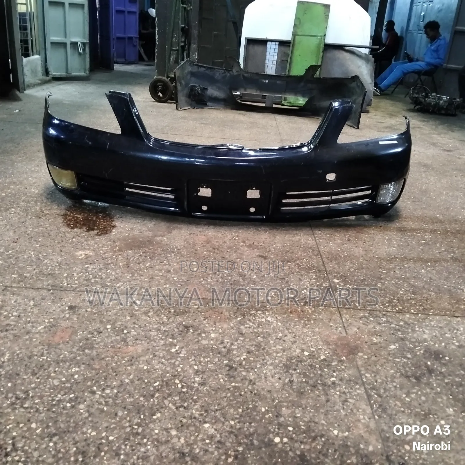 Toyota Crown Front Bumper With Fog Lamps, Model 2004/2005/2006