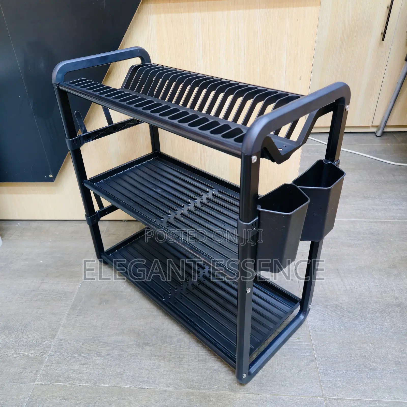Aluminum 3 Layer Dish Rack-rustproof