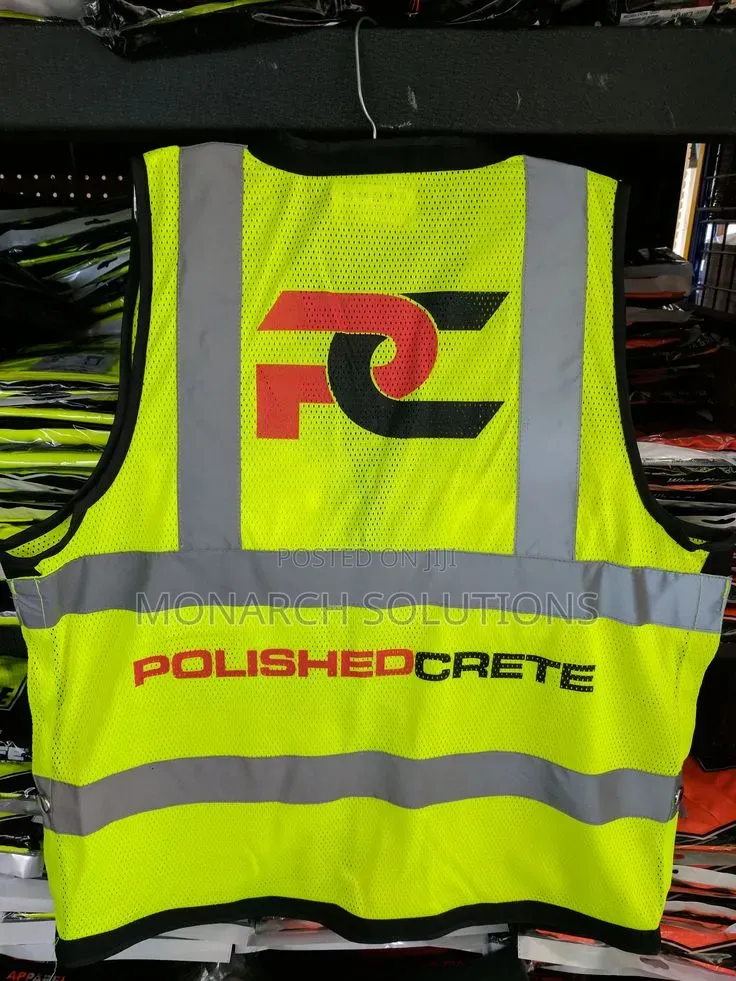 Branded Netted Executive Reflector Vest
