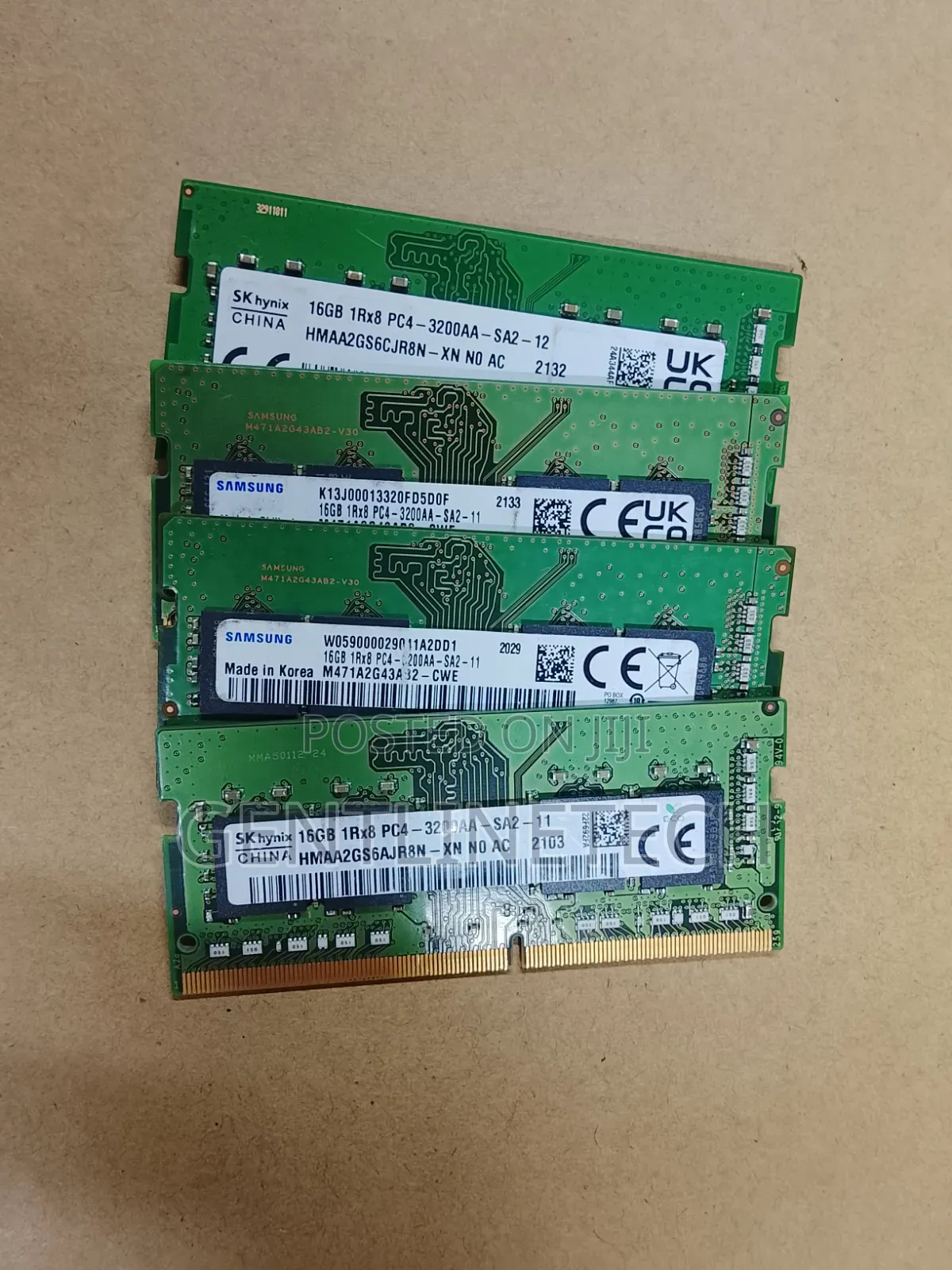 Original 16gb Pc4 Ddr4 Laptop Ram – Tested