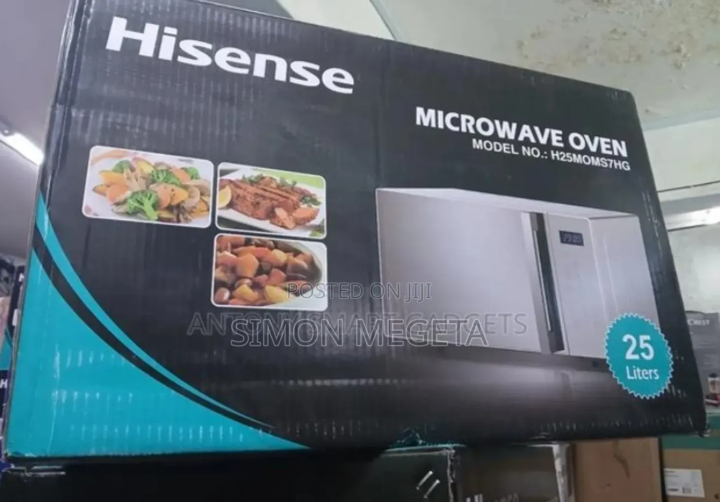 With a Door Handle - Hisense 25l Digital Microwave