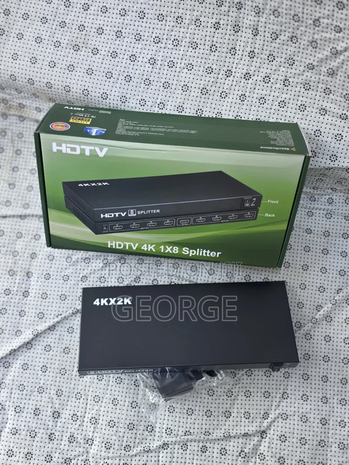 Ultra Hd Hdmi Splitter 8 Way 1x8 for Tv CCTV DSTV Displays