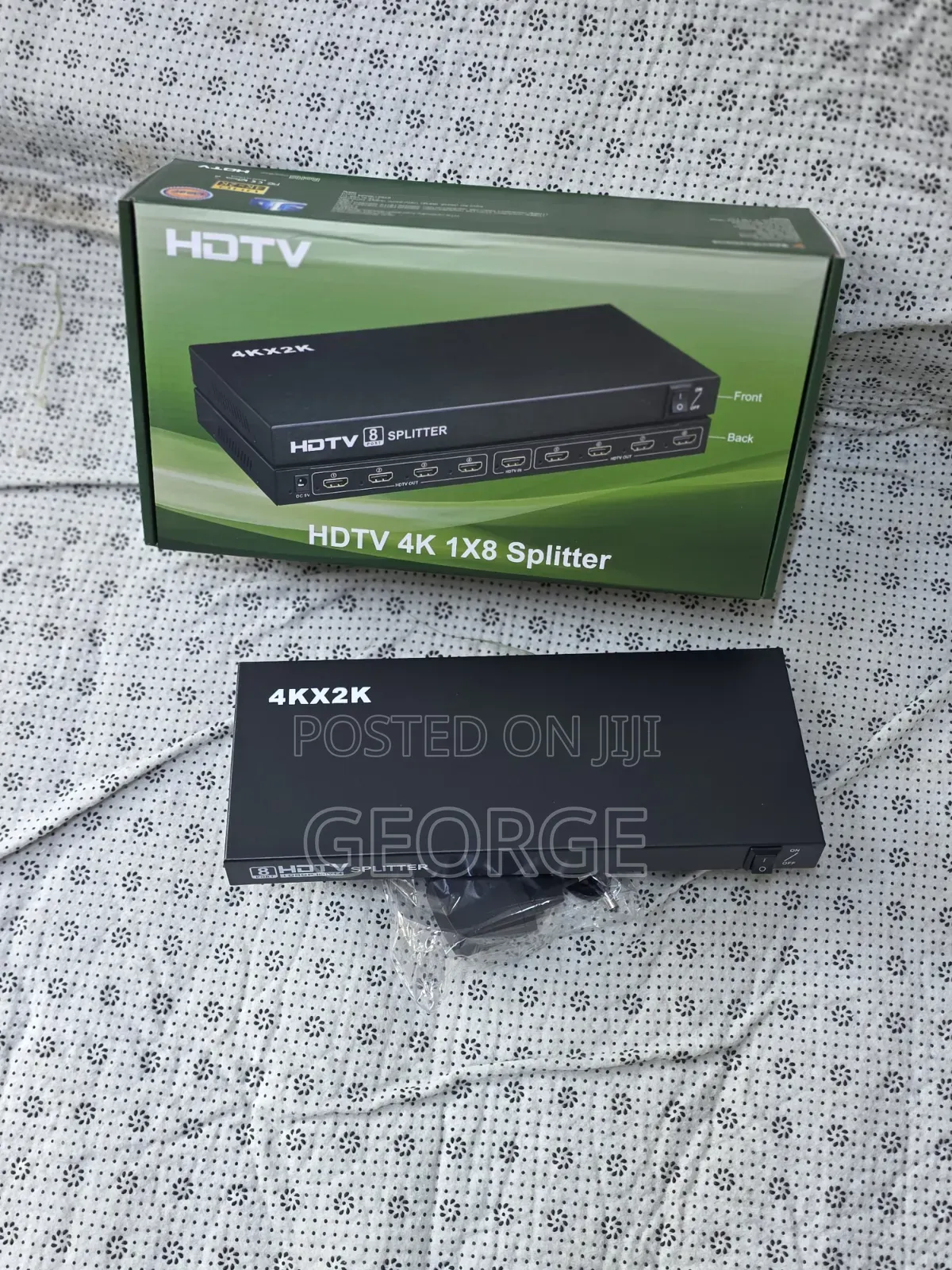8 Way Hdmi Splitter – Multi Screen Display Hdmi Hub