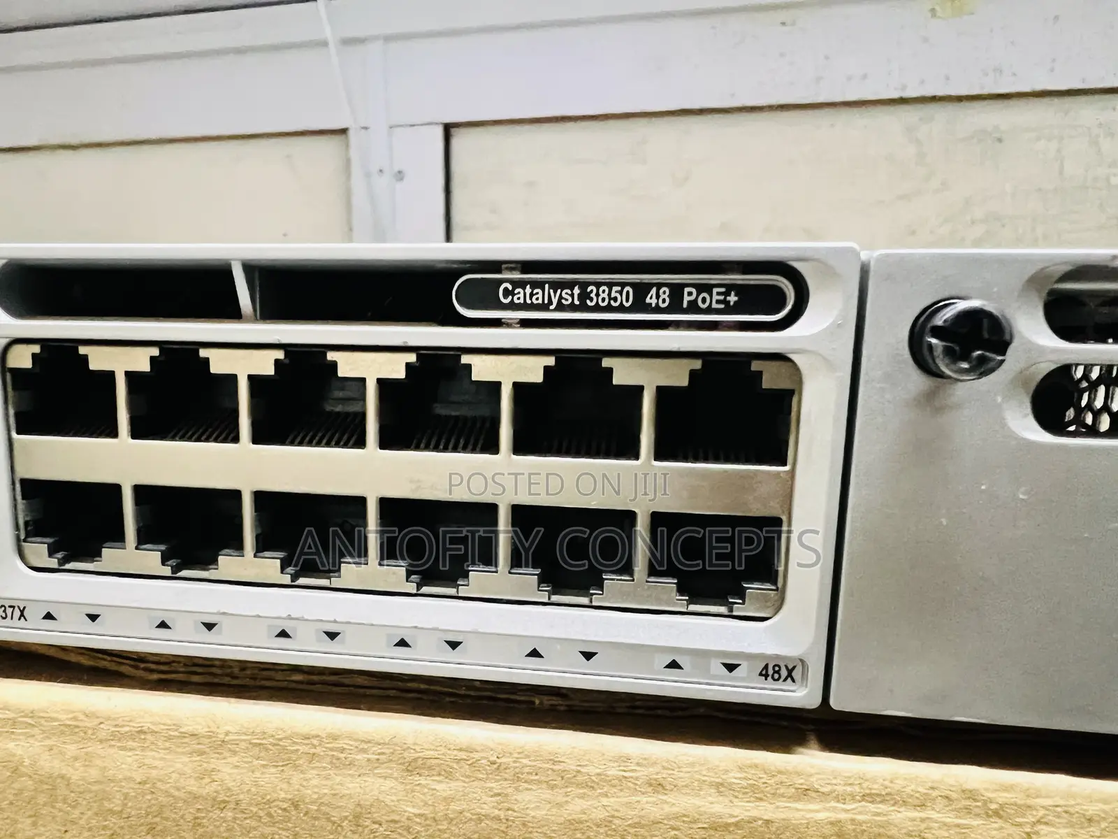 Cisco Catalyst Ws-C3850-48p- 3850 Poe Ethernet Switch