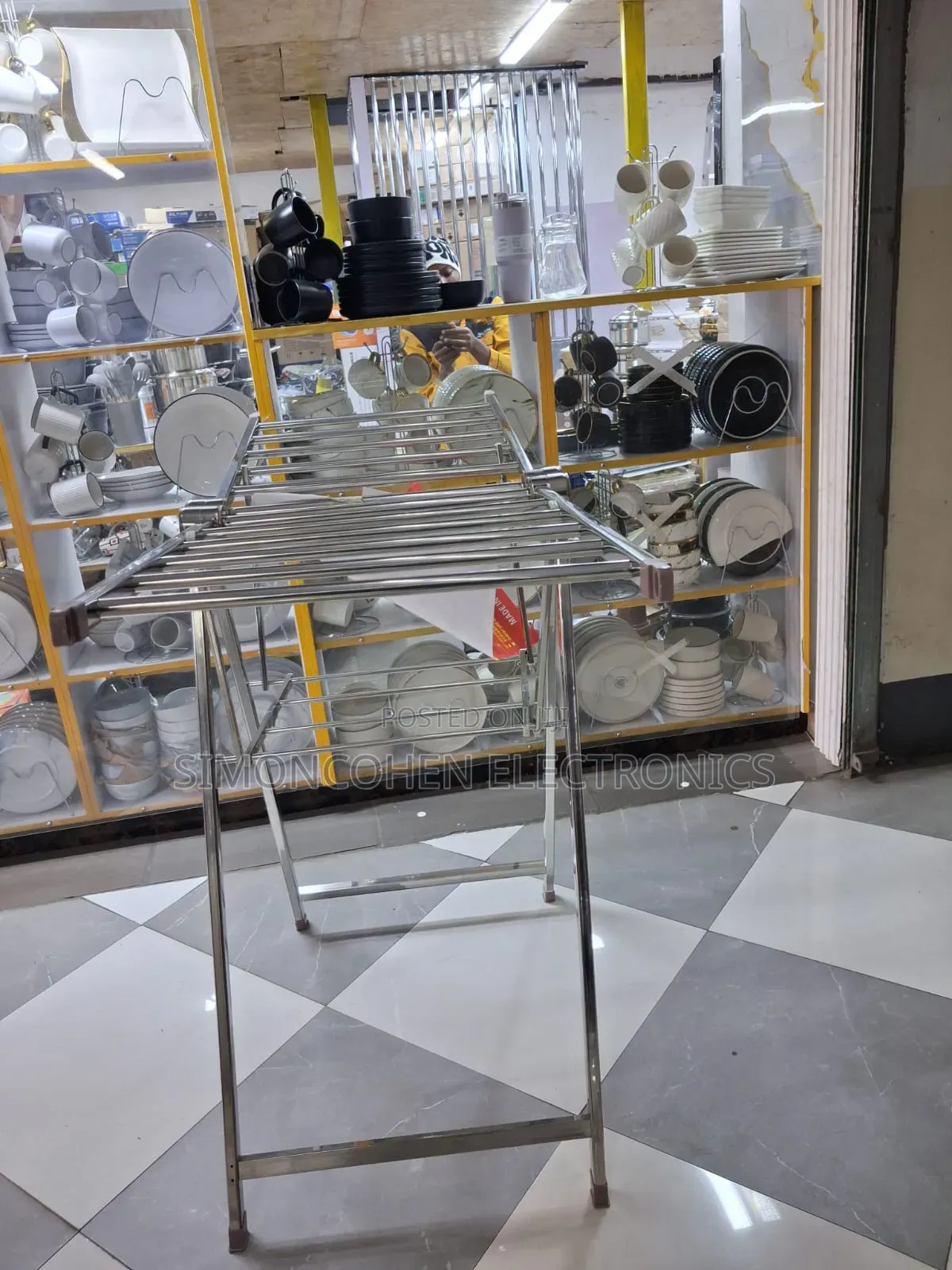 Mettalic Heavy Duty Clothes Drying Rack