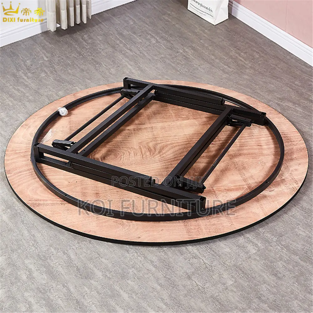 Office Table : 1.5m Waterproof Foldable Round Conference Table