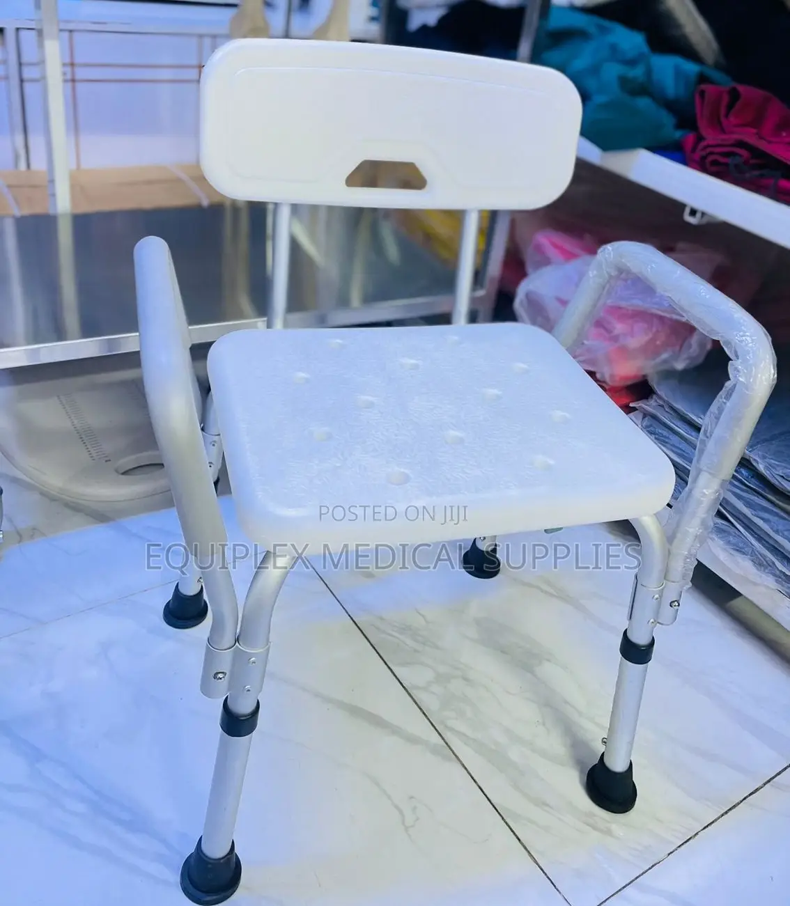 High Quality Shower Chair With Backrest (Has Armrest)
