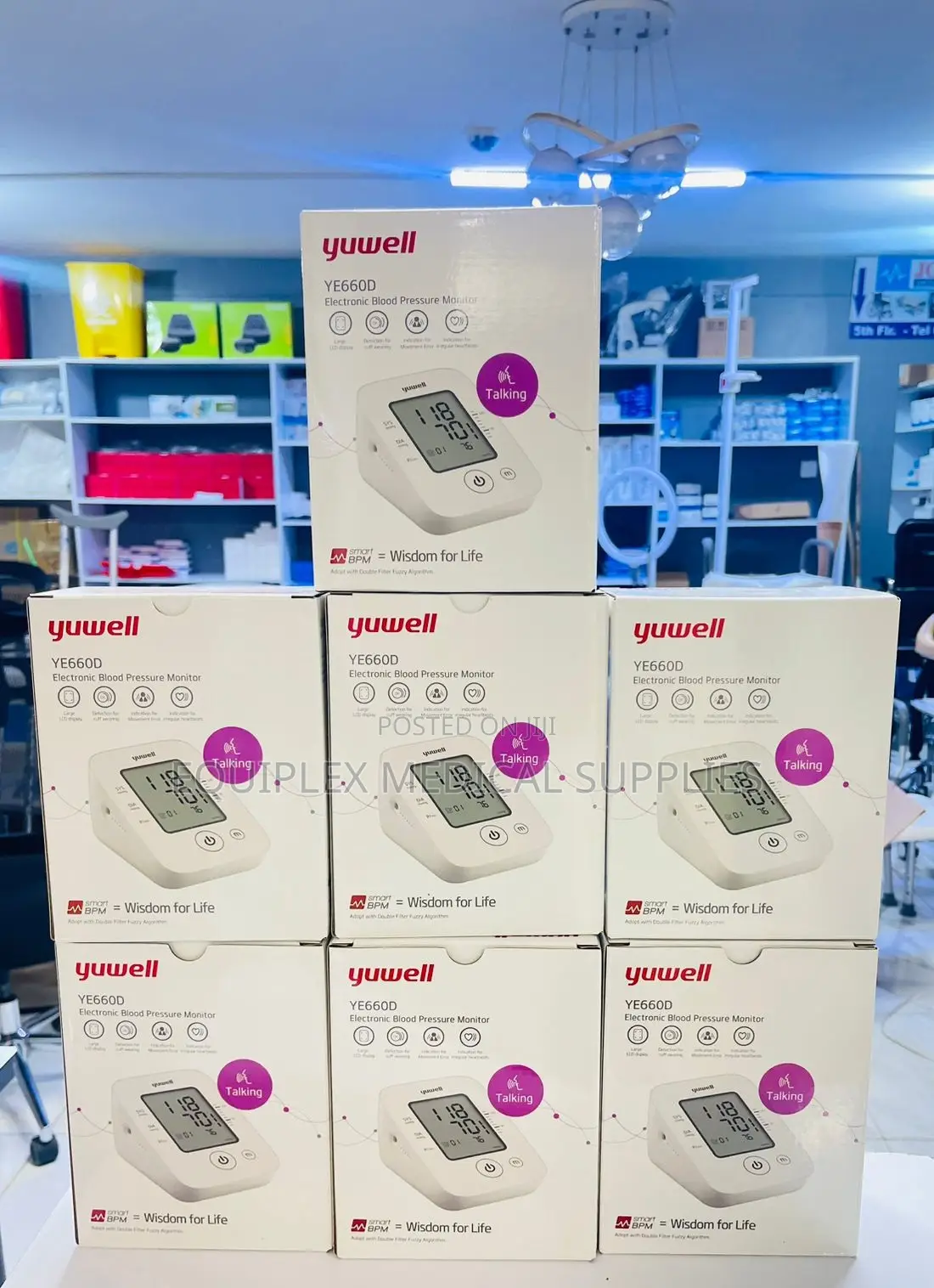 New Yuwell Bp Machine (Clinical Grade)