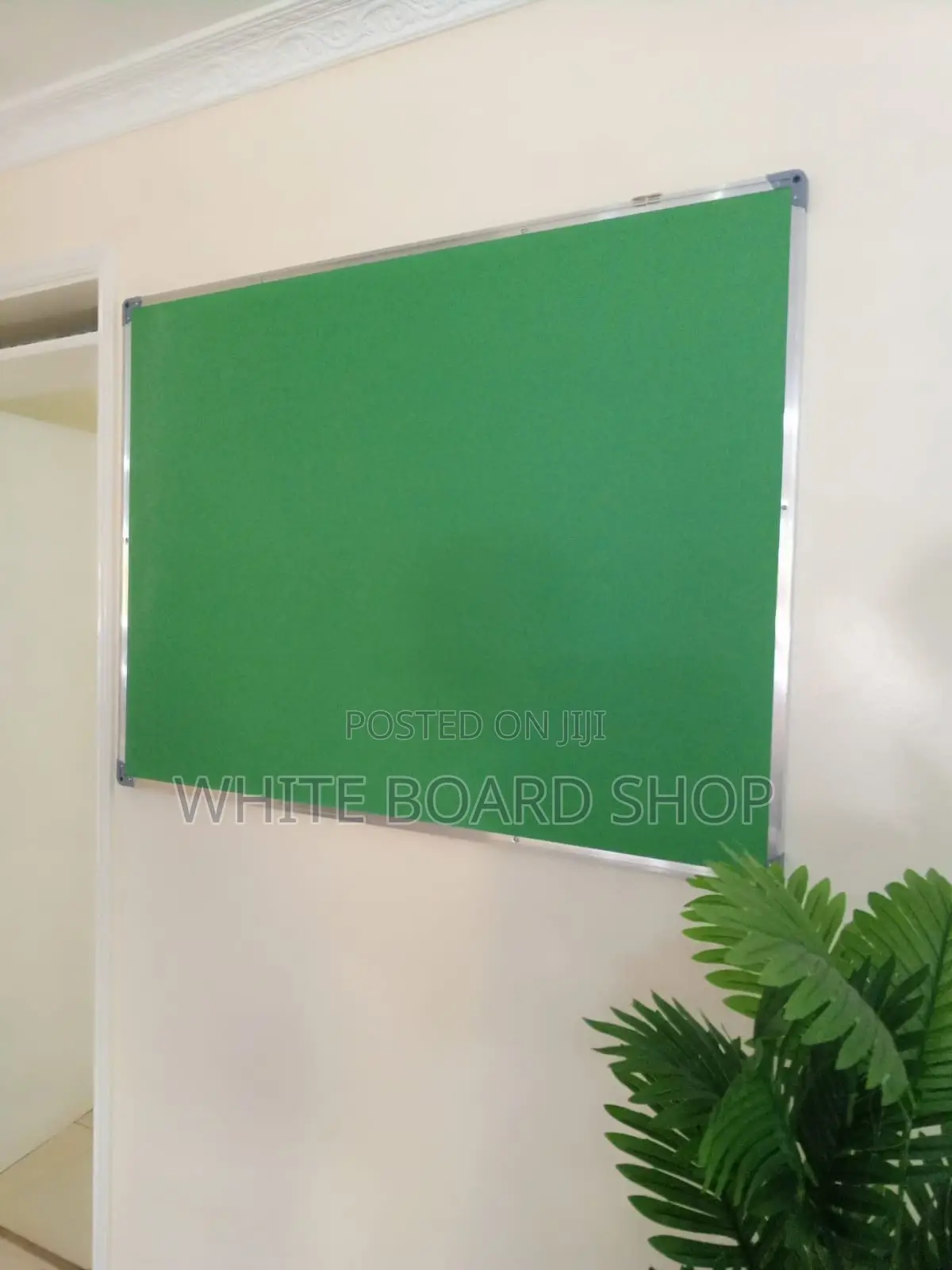 Green Notice Board 100cm X 90cm