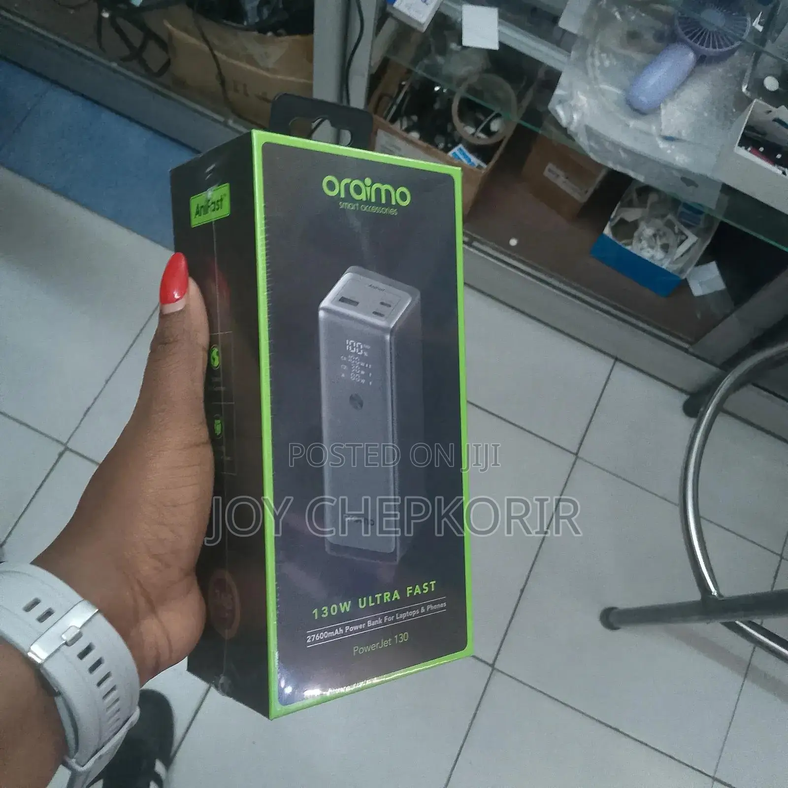 Oraimo Powerjet 130 27,600mah (27600mah) 130w Power Bank