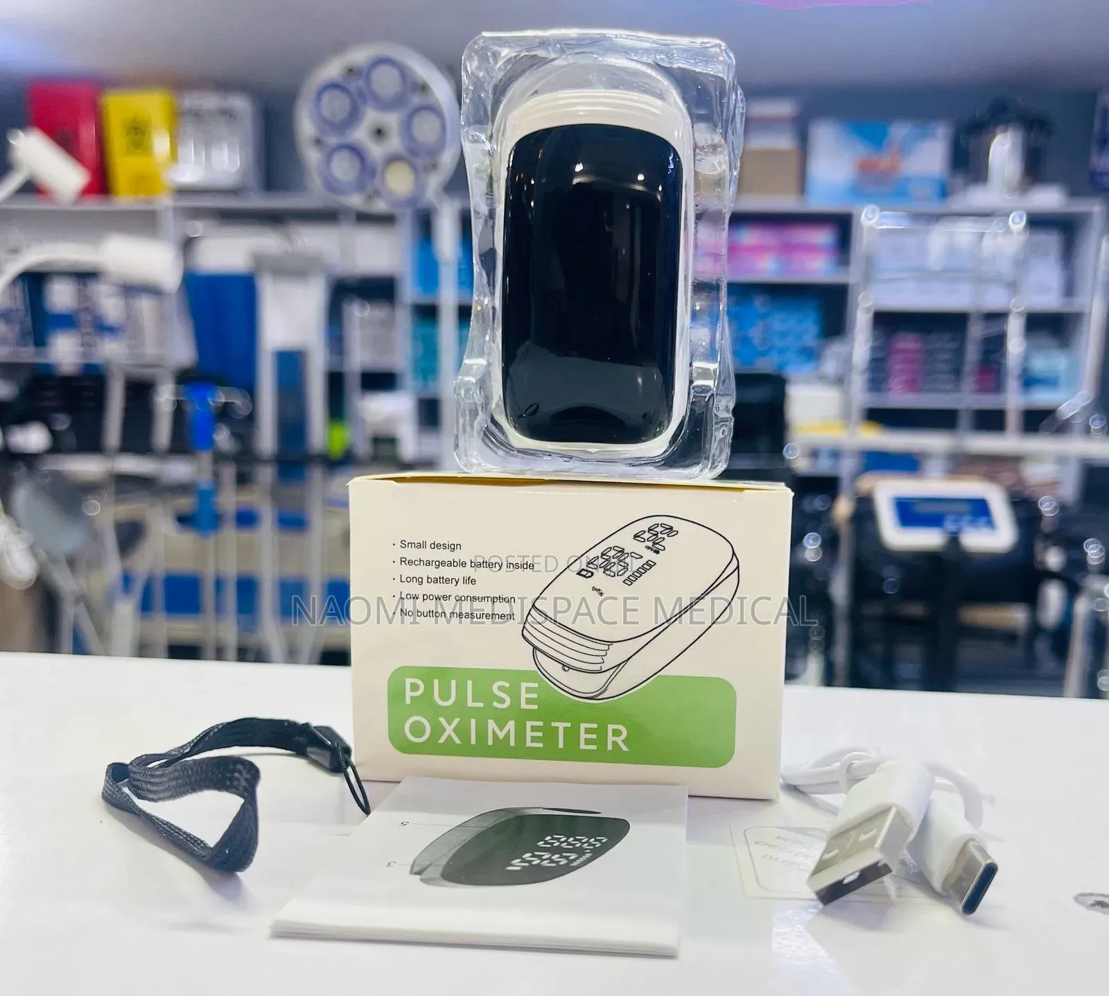 Adult Rechargeable Pulse Oximeter