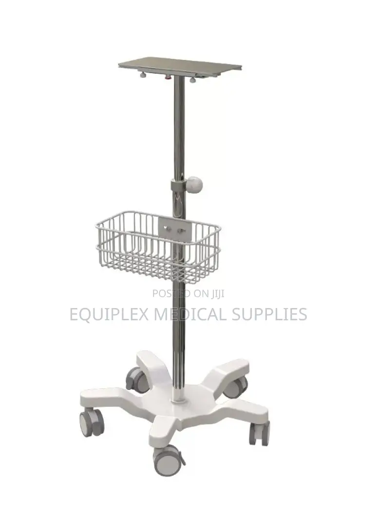 Quality Patient Monitor Stand With Wheels / Trolley