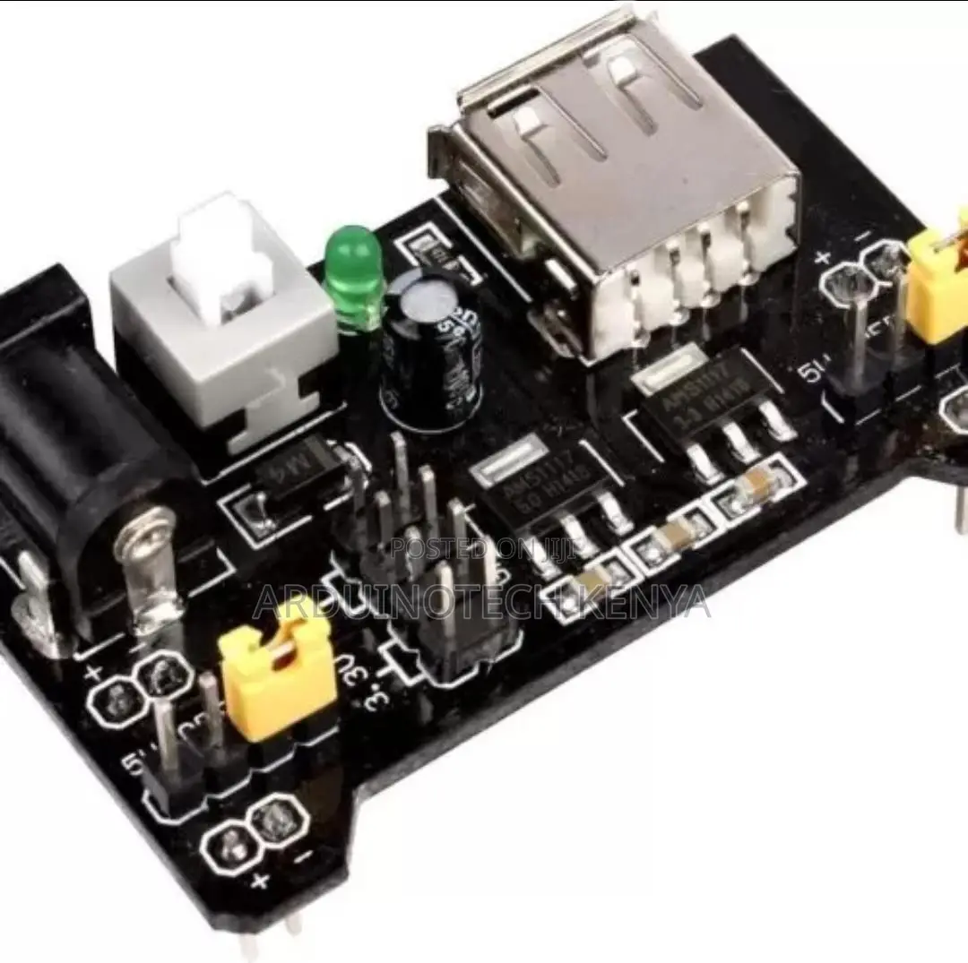 Mb102 Breadboard Power Supply Module | Dual 3.3v/5v.