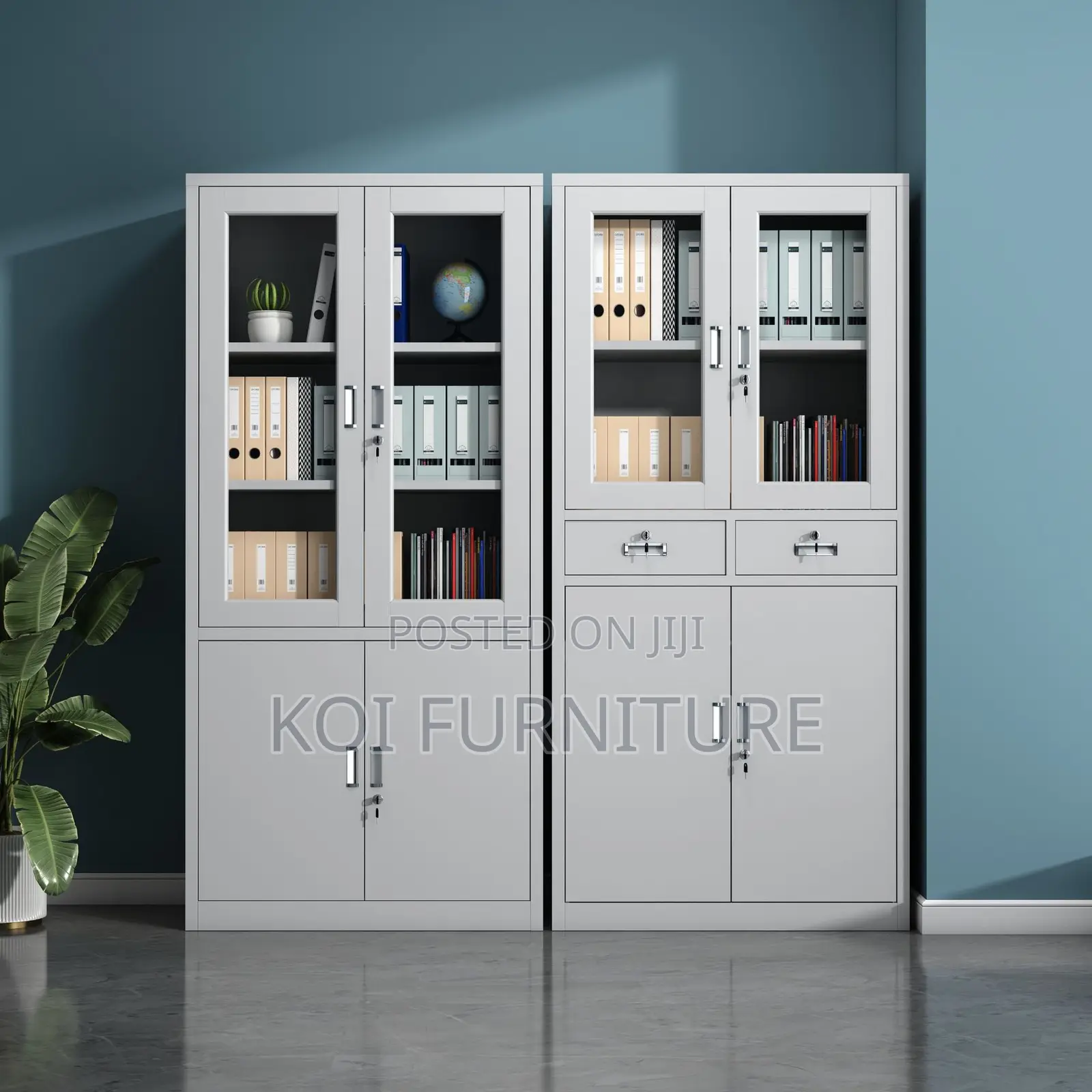 Office Cabinet : Lockable Metallic Office Filing Cabinets