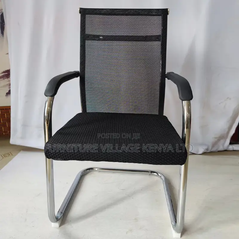 Breathable Arm Mesh Guest Office Seat