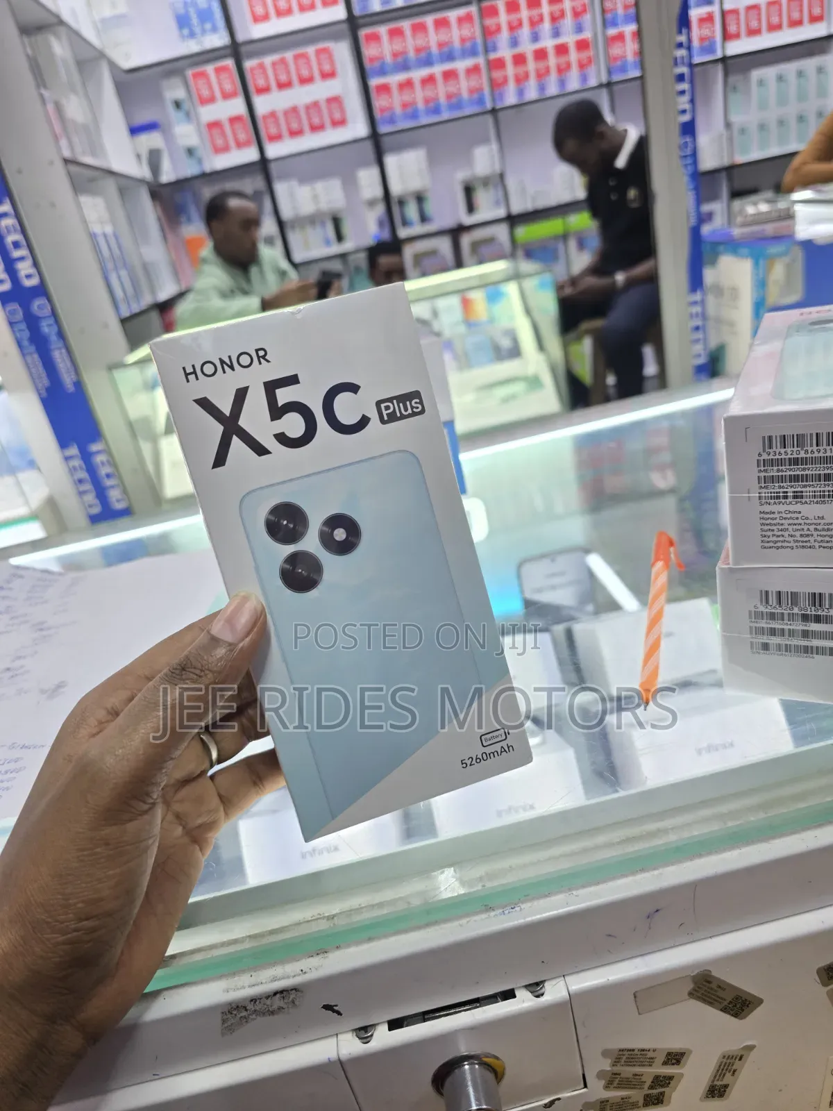 New Honor X5c Plus 128 GB Black