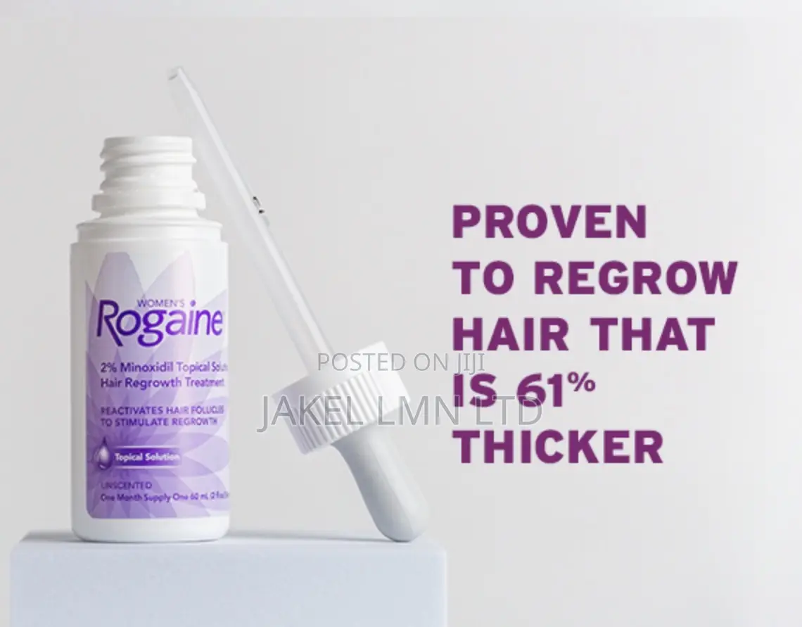 Women’S Rogaine 2% Minoxidil Topical Solution Hair Regrowth Treatment