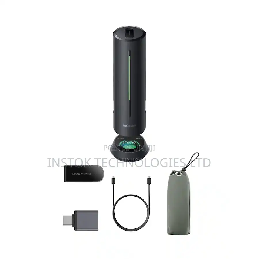 Insta360 Wave Noise Canceling Conference Speakerphone, Ai Recorder