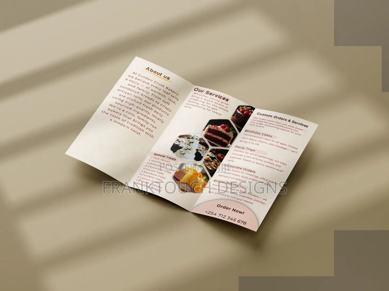 Trifold Dl Leaflet Brochure