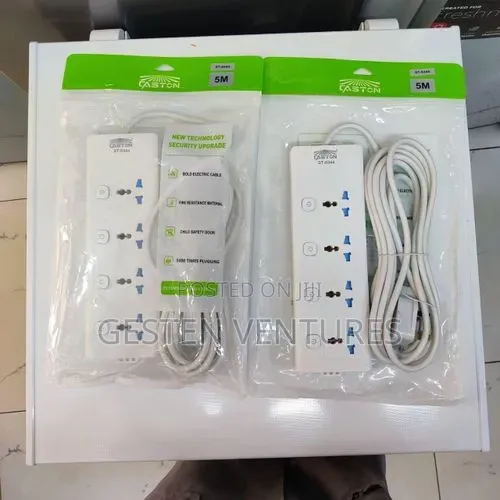 Generic Caston 4-way Extension Socket With 5m Cable Jd5