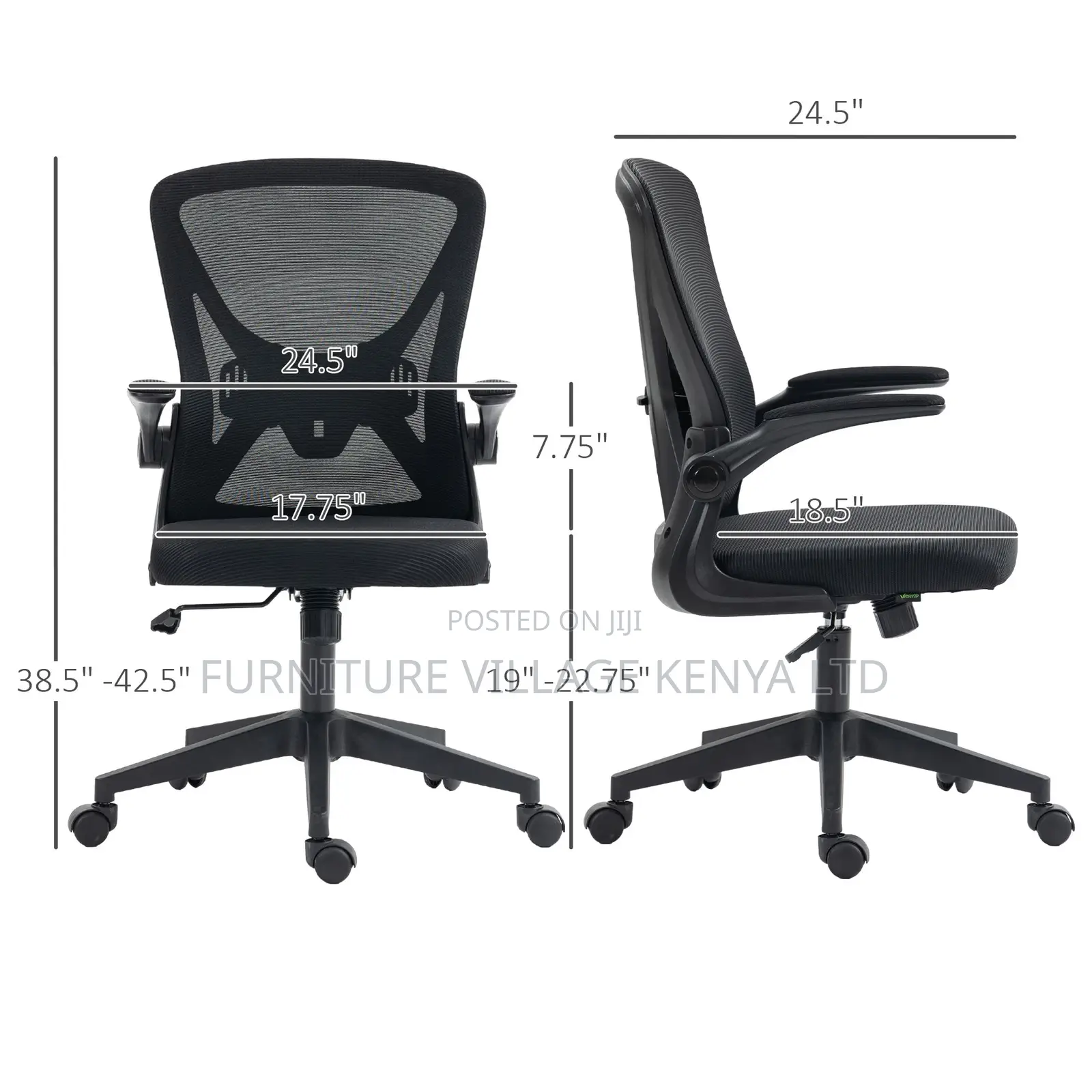 Office Mid-Back Swivel Mesh Desk Chair