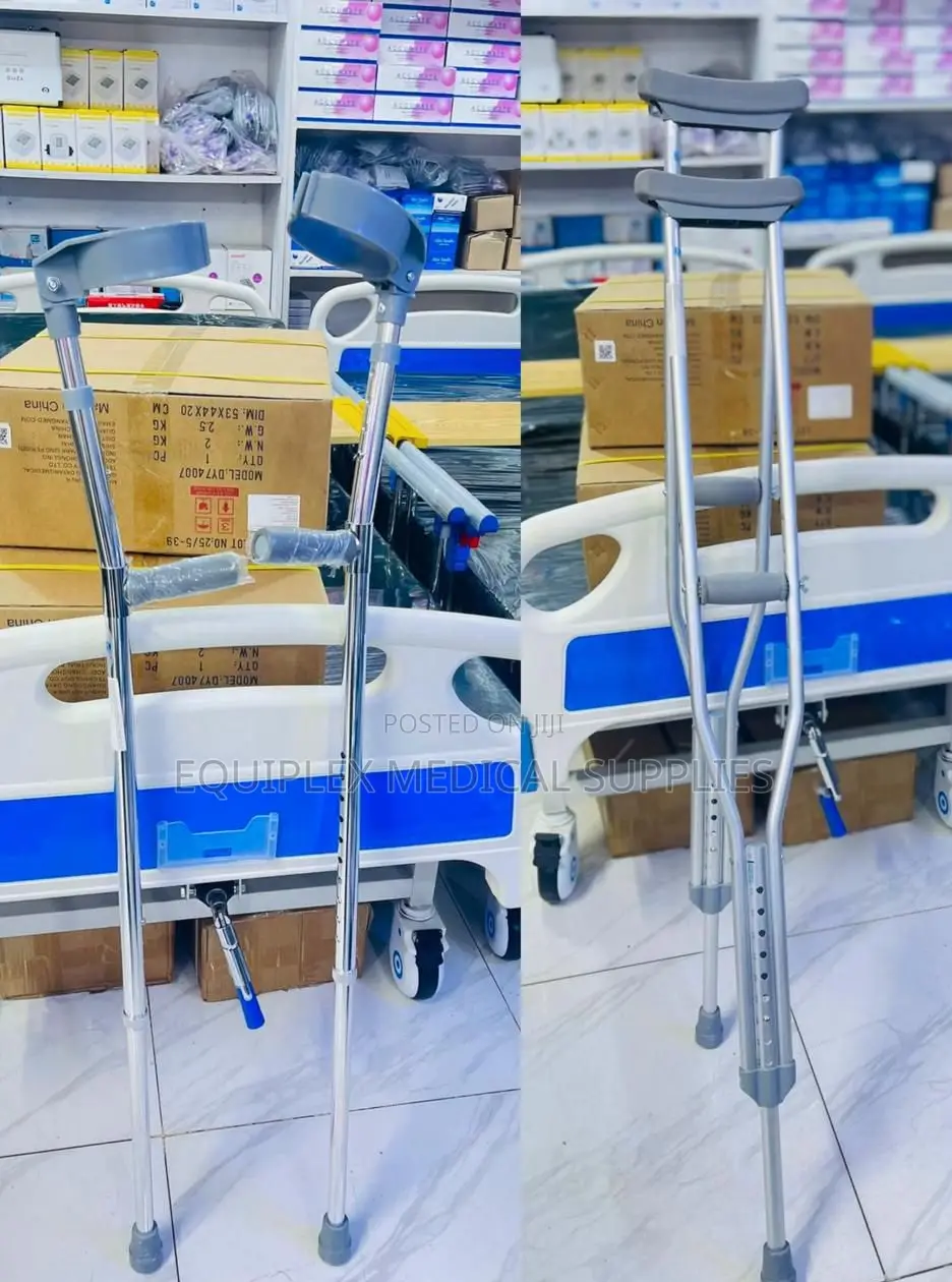 Elbow Crutches / Under Arm Crutches (Height Adjustable)