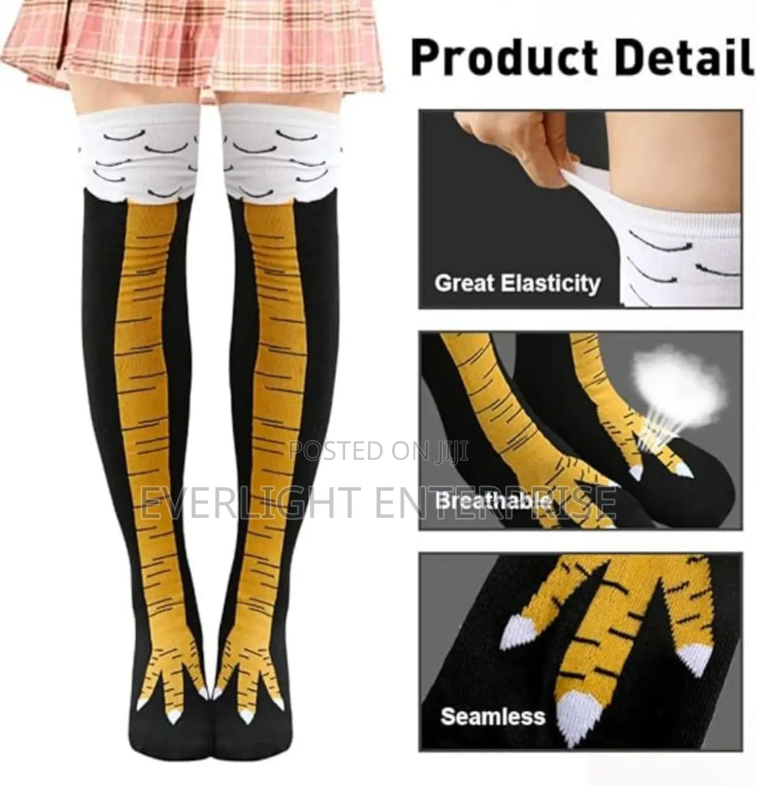 Halloween Funny Chicken Foot Socks