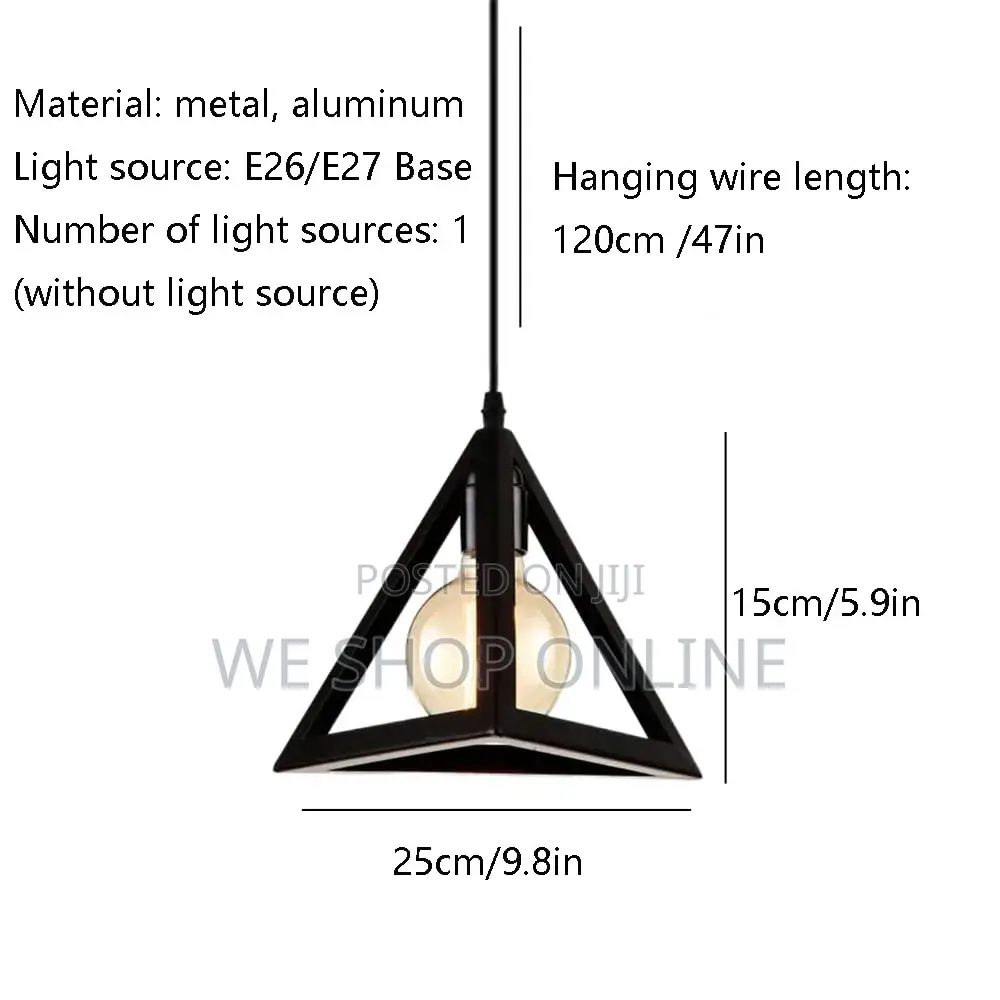 Triangle Pendant Light