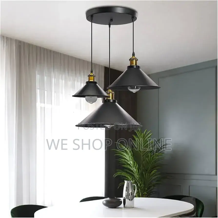 3pcs Vintage Pendant Lights