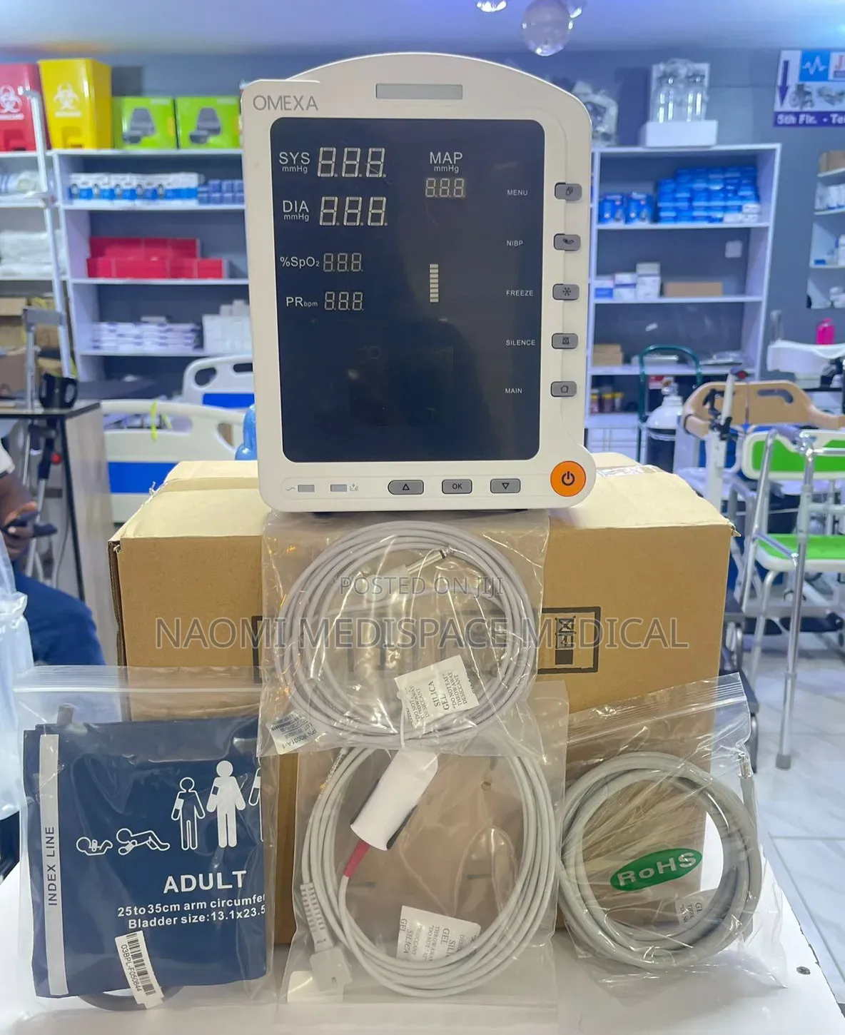 3 Parameters Vital Signs Monitor(Omexa)