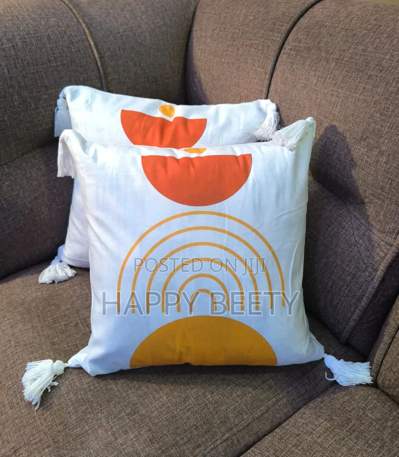 Tassel Designed Throw Pillow Cases