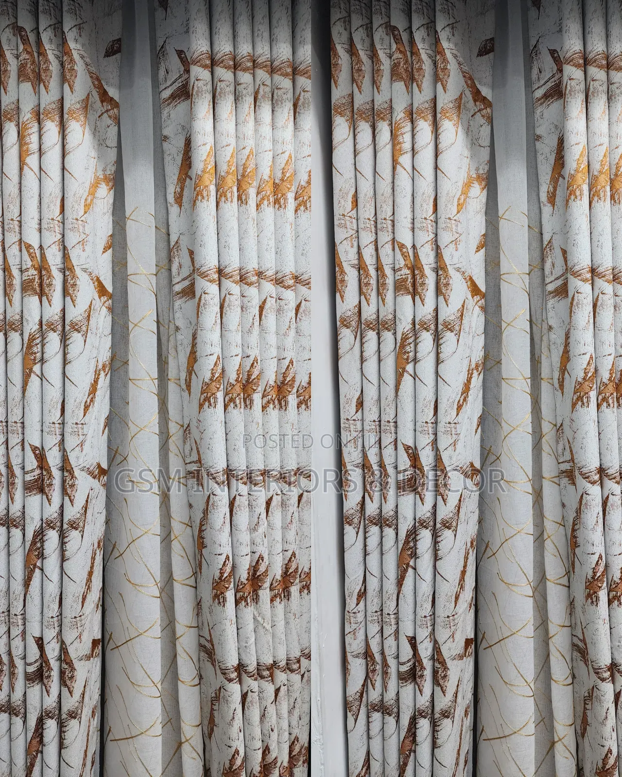 Flowered Patterns Heavy Curtains to Match Your Home