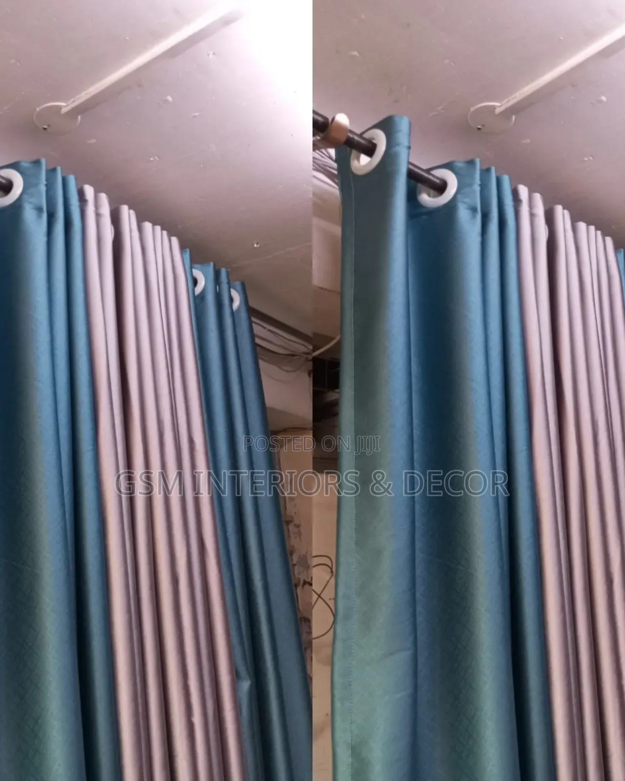 Multicolored Balck Out Curtains in Diffrent Shades With Eyeletes