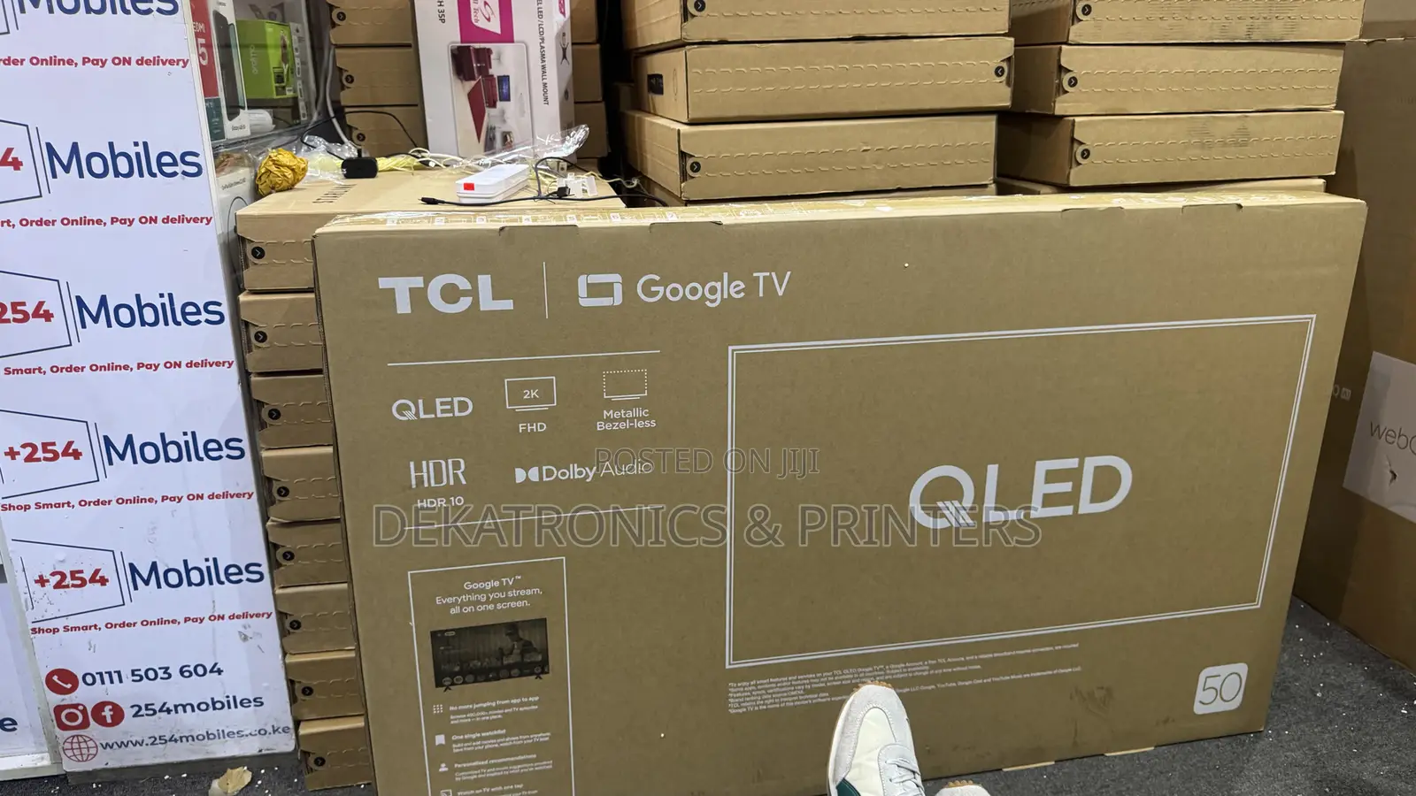 TCL 50 Inch 50s5k Qled Google Tv