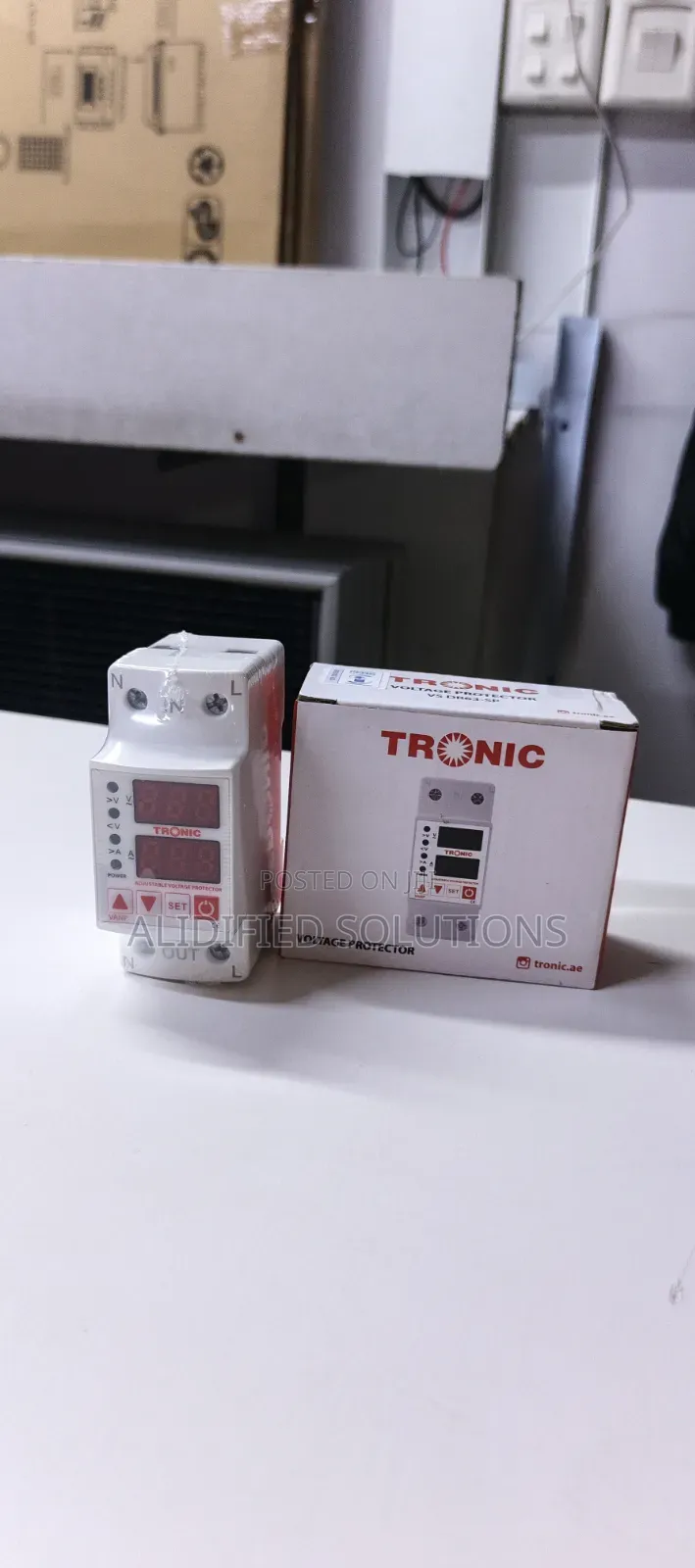 Voltage Protector With Display