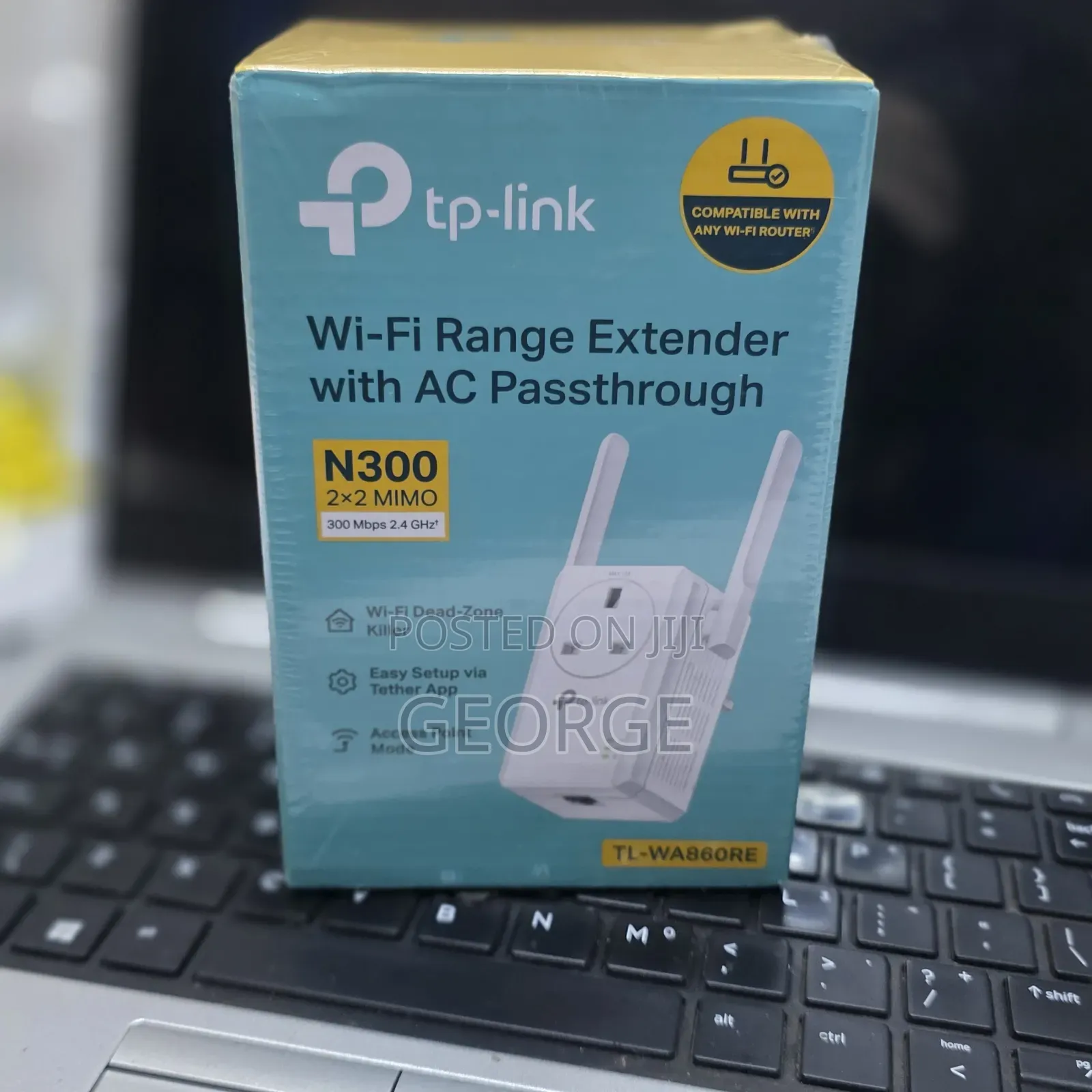 Tp-Link Tl-Wa860re Wireless Range Extender With Ac Passthrough