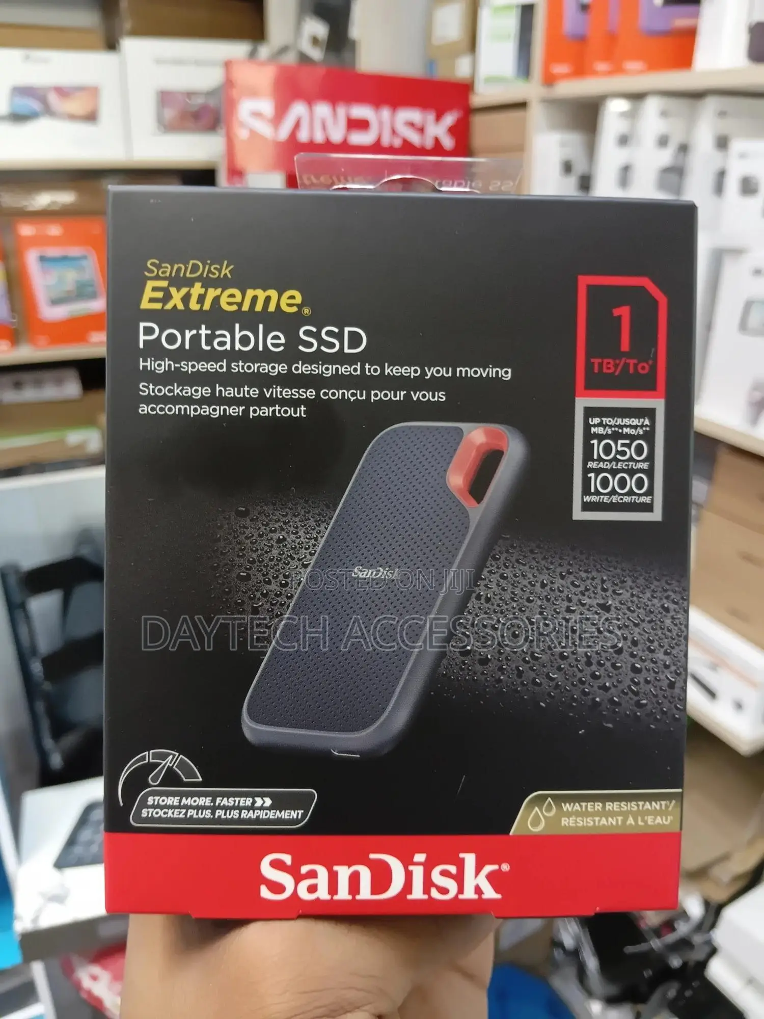 Sandisk Extreme Portable SSD 1tb Model (E61).