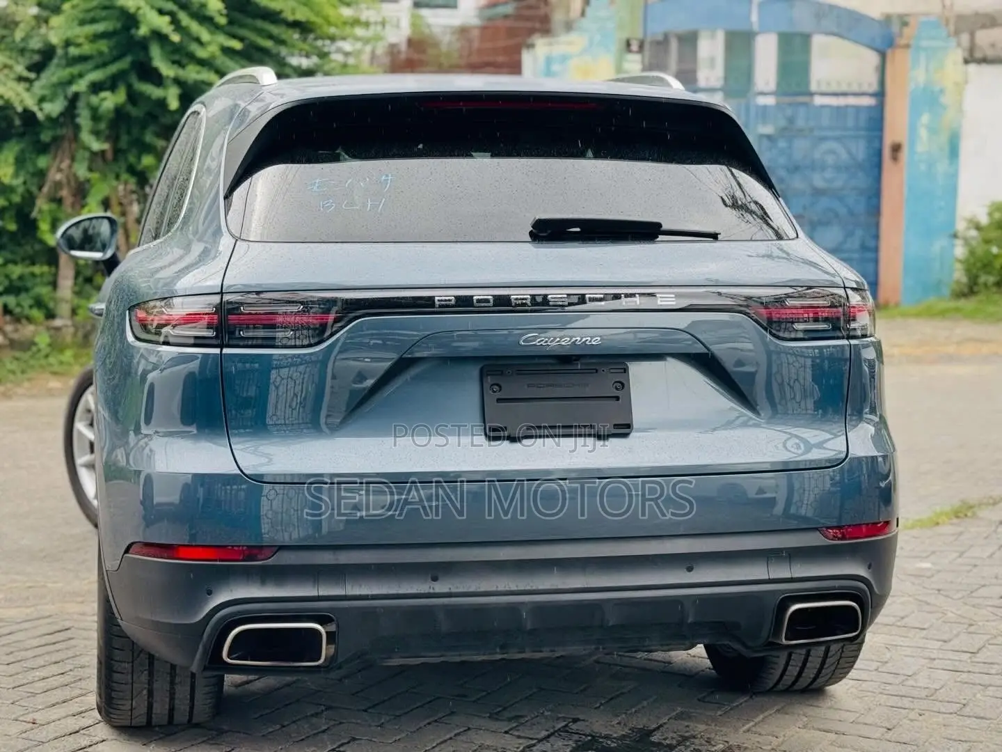 Porsche Cayenne 2019 Blue