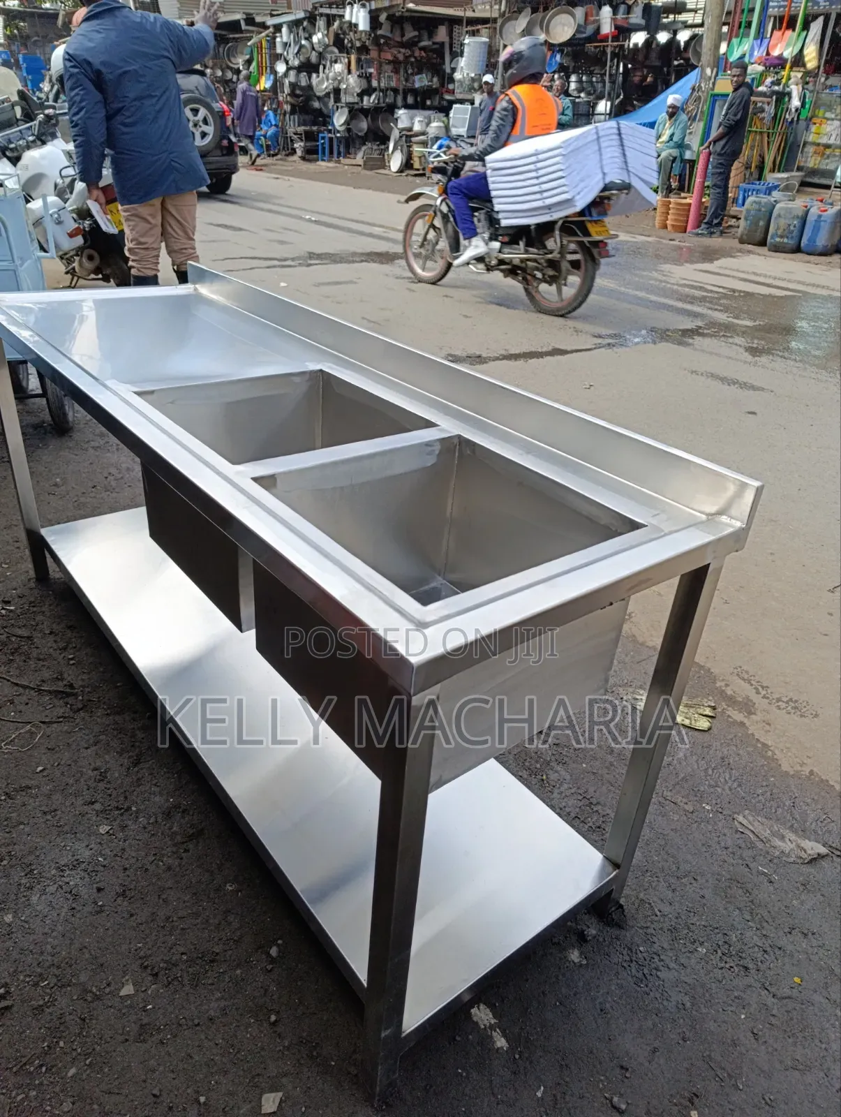 Double Sink Stainless Steel