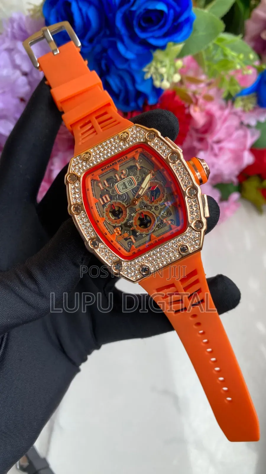 *Richard Mille Chronograph Gents Watch Battery Powered