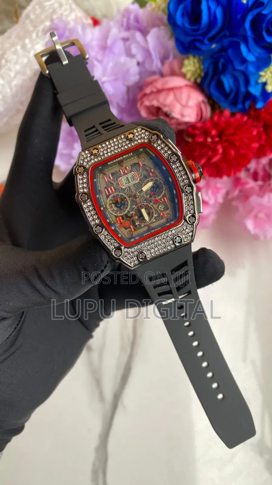 *Richard Mille Chronograph Gents Watch Battery Powered